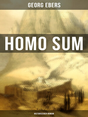 cover image of Homo sum (Historischer Roman)